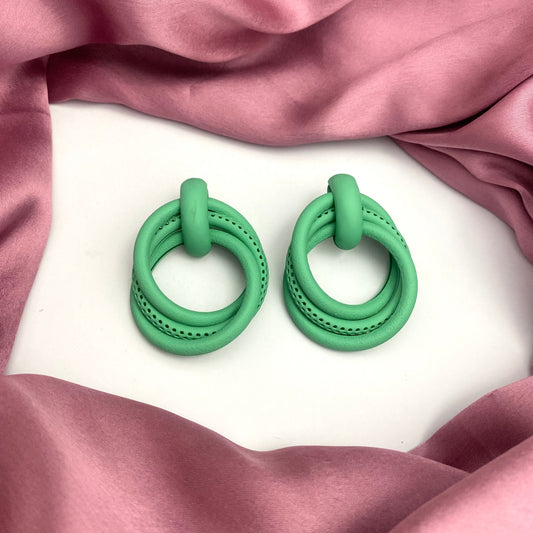 Green Casual Smart Earrings - DropShp