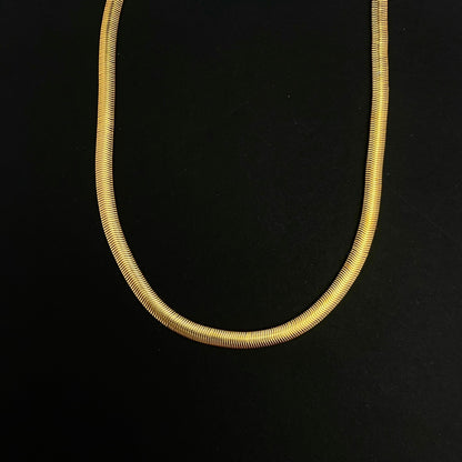Golden Snake Chain Necklace - DropShp