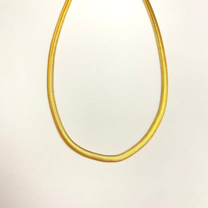 Golden Snake Chain Necklace - DropShp