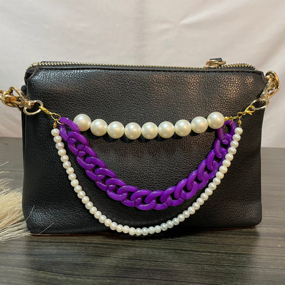 Handbag Chunky Pearl Chain - DropShp