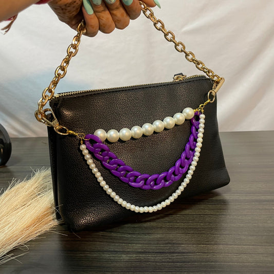 Handbag Chunky Pearl Chain - DropShp