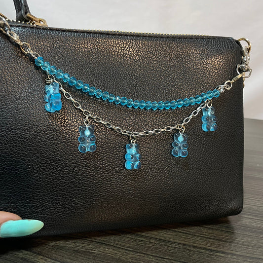 Cute Trendy Handbag & Handpurse Chunky Teddy Charm Chain - DropShp