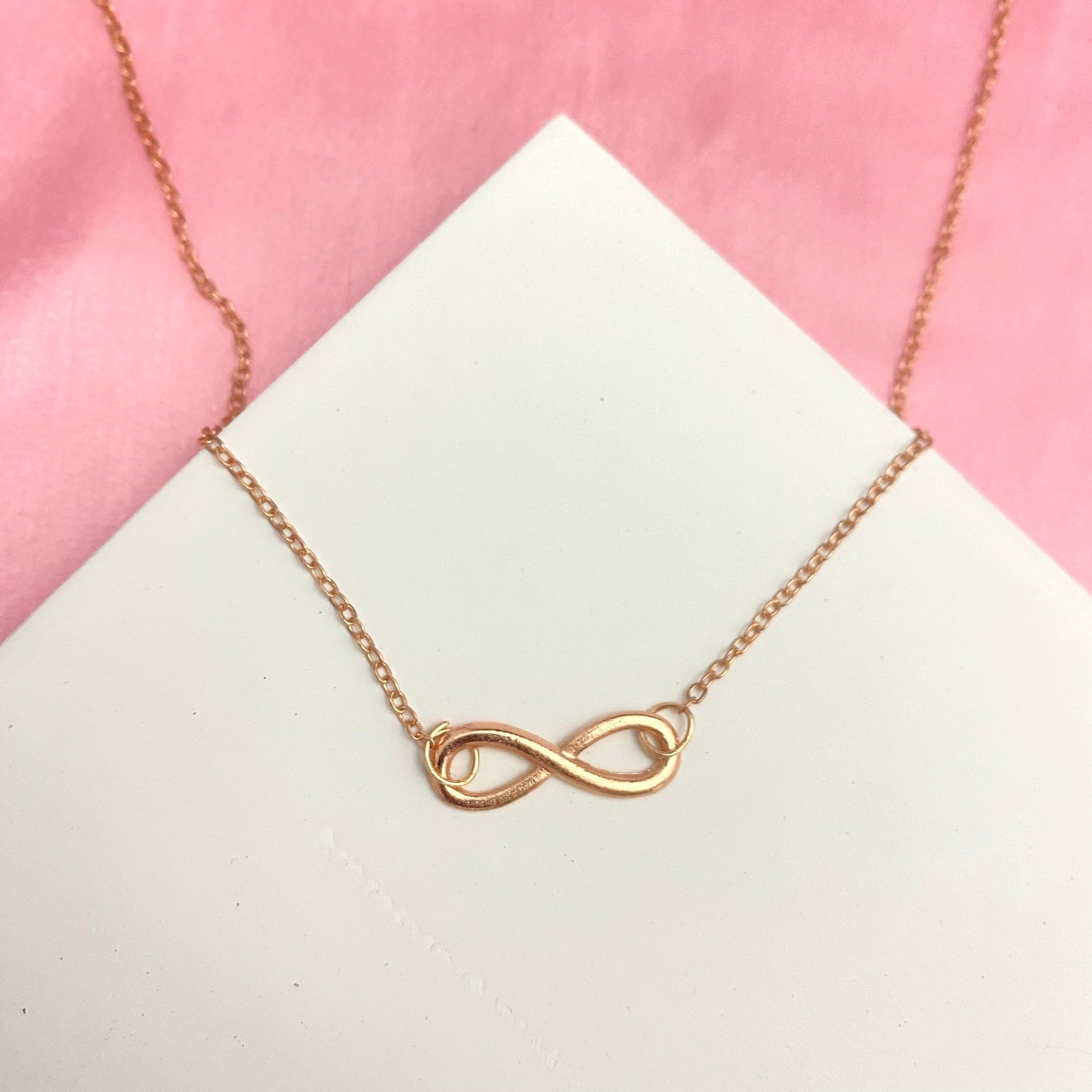 Golden Infinity Charm Necklace - DropShp