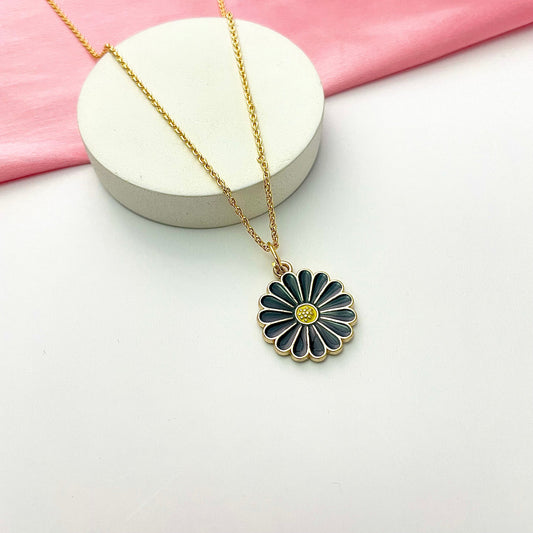 Black Daisy | Waterproof Chain | Perfect for Dailywear - DropShp