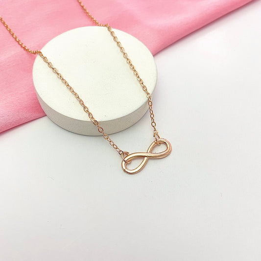 Golden Infinity Charm Necklace - DropShp