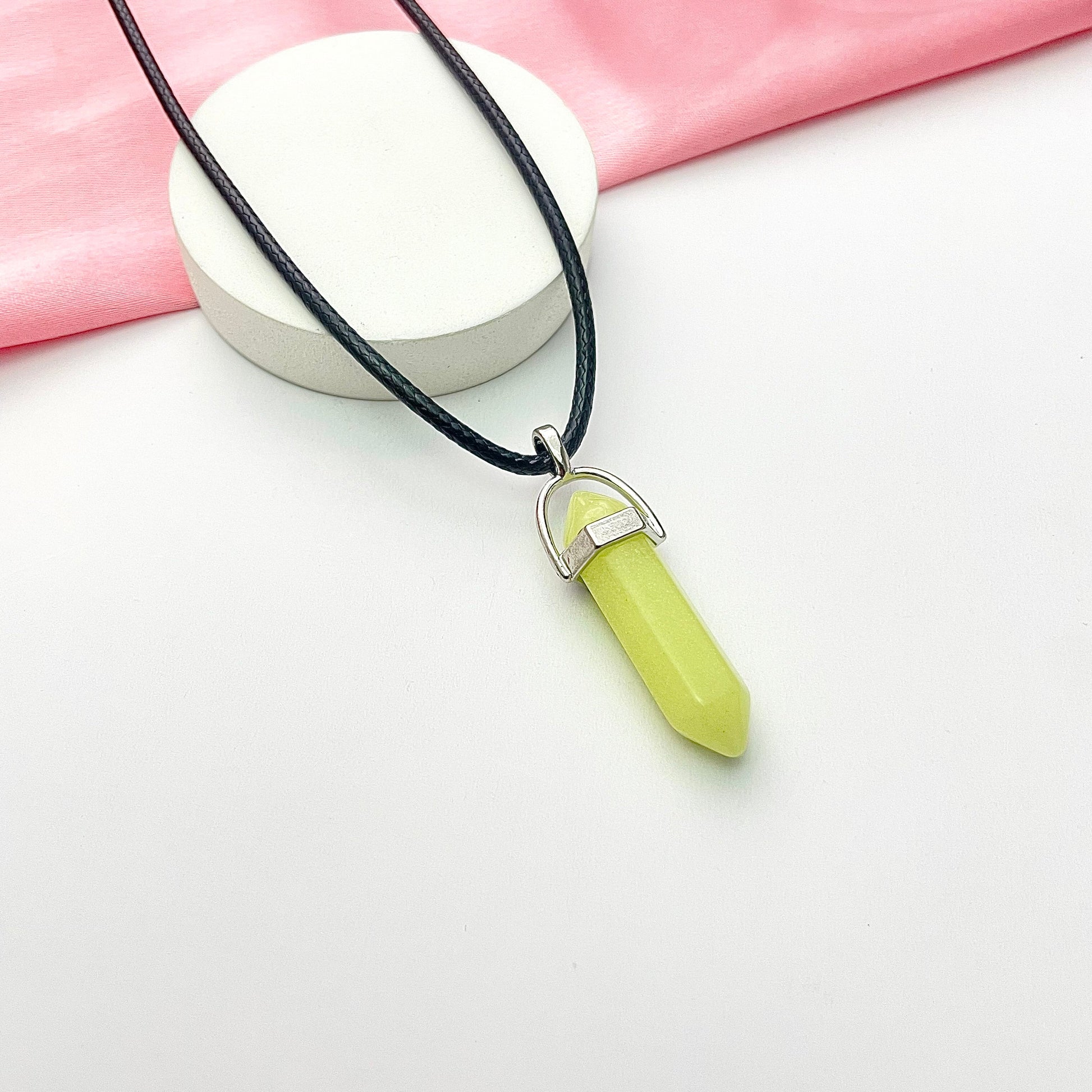 Glow In The Dark Pencil Pendant Necklace (D-13) - DropShp
