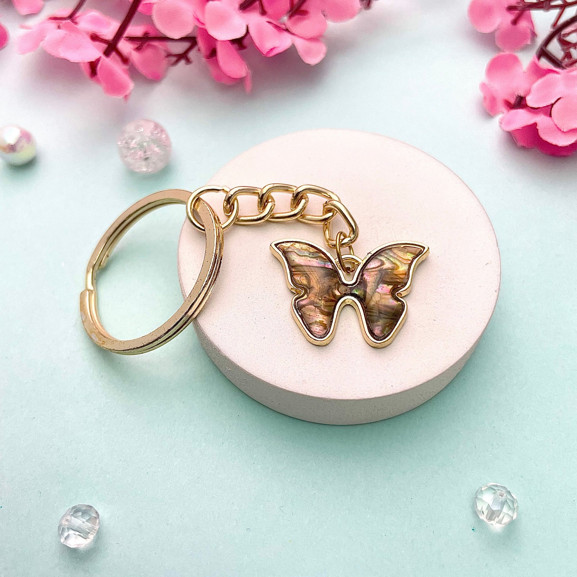 Cute Butterfly Charm Key Chain For Bag & Key - DropShp