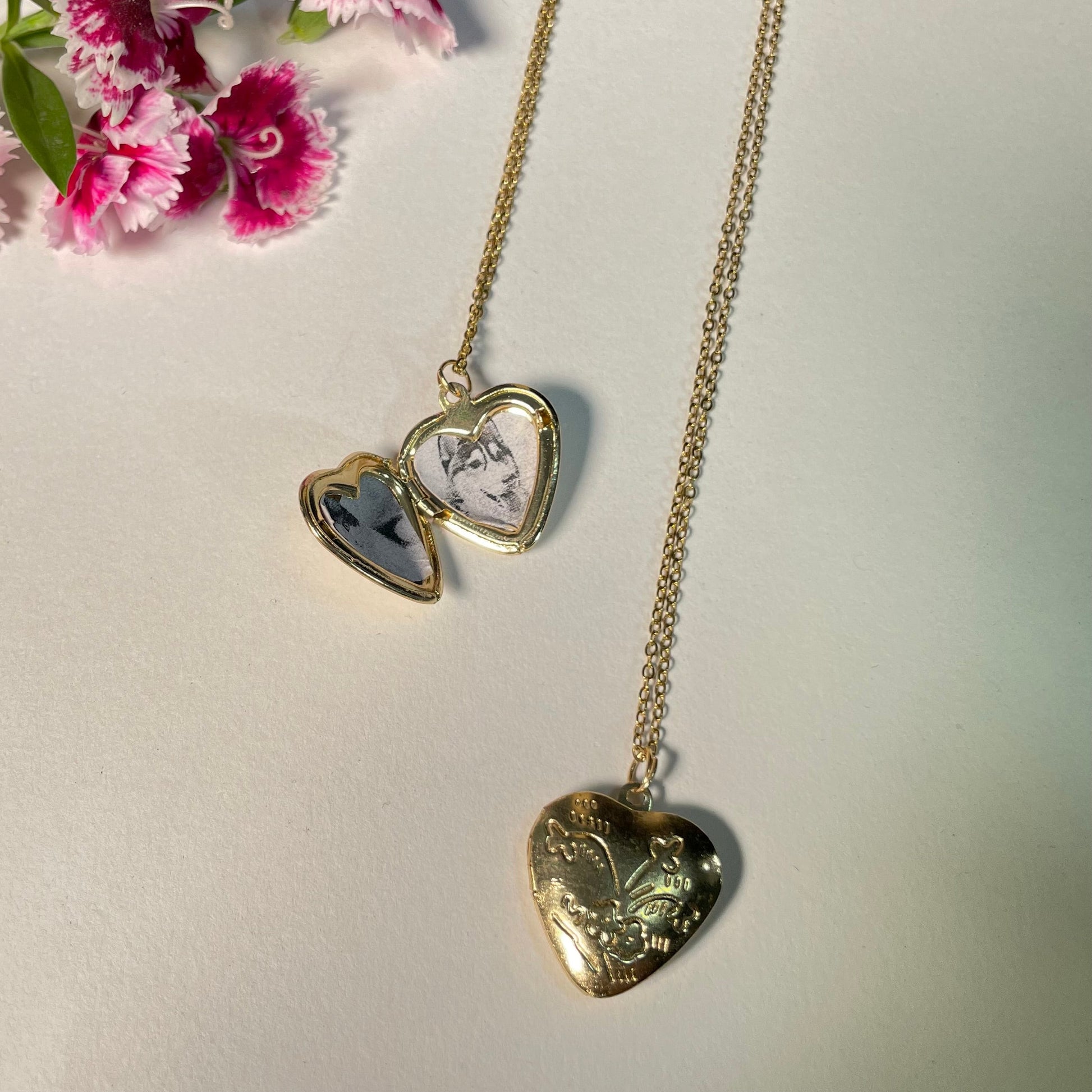 Valentine's Day Golden Heart Necklace Gift For Your Loved Ones - DropShp