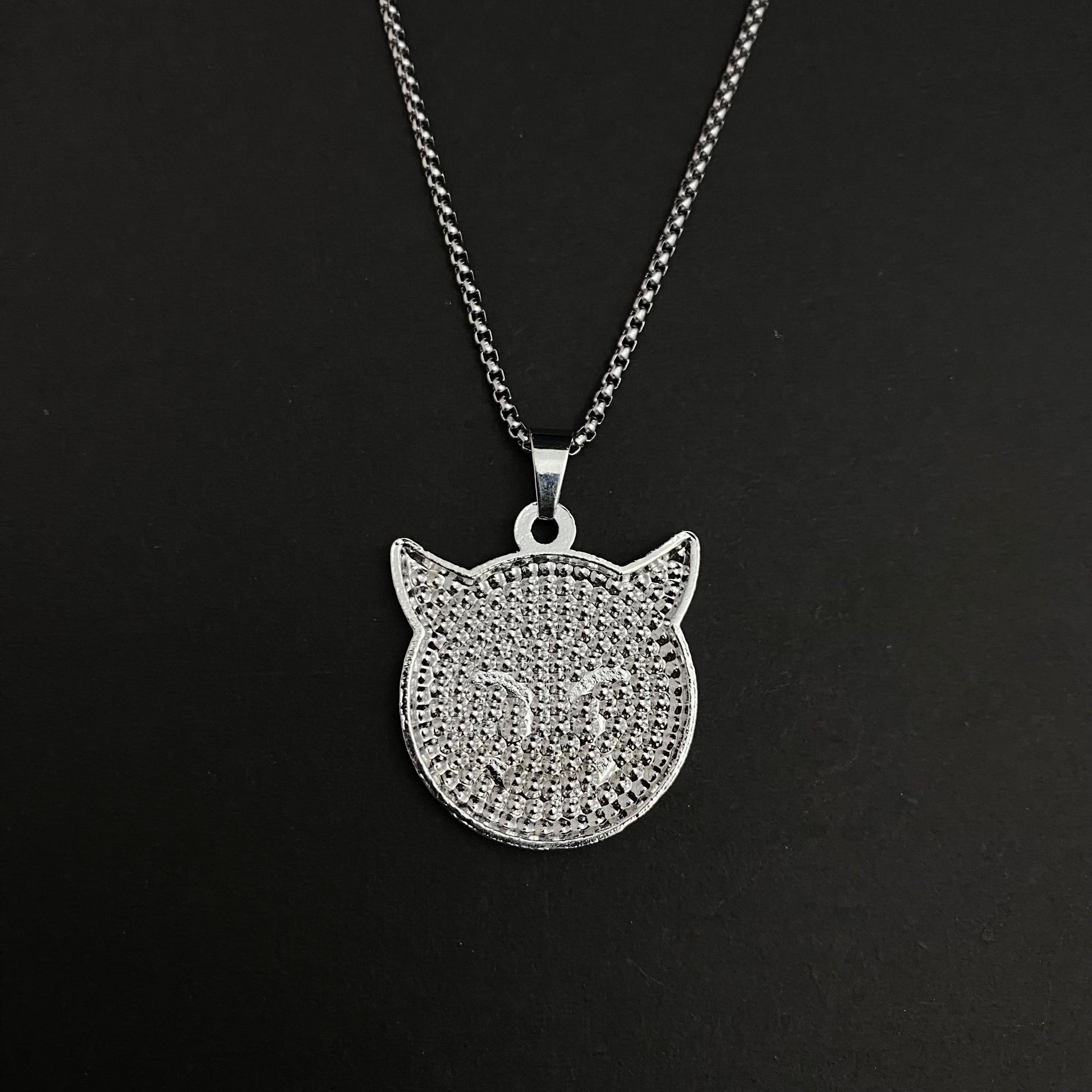Demon Iced Out Hip Hop Pendant Necklace With Chain - DropShp