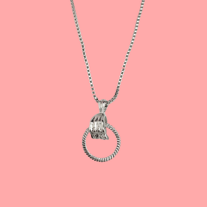 Casting Creative Hand Grab Ring Pendant Necklace For Boys - DropShp
