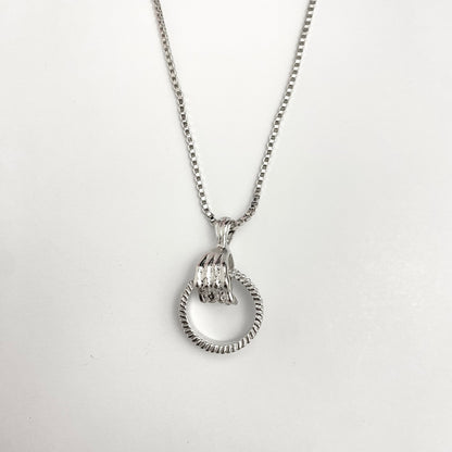 Casting Creative Hand Grab Ring Pendant Necklace For Boys - DropShp
