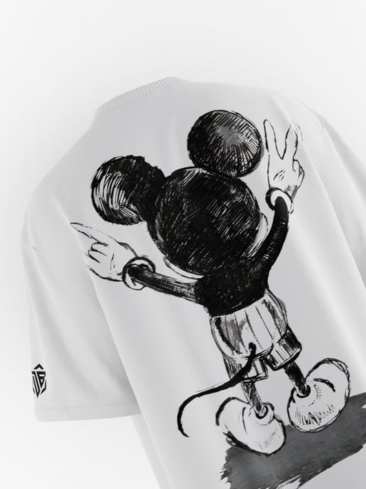 MICKEY MOUSE OVERSIZED T-SHIRT