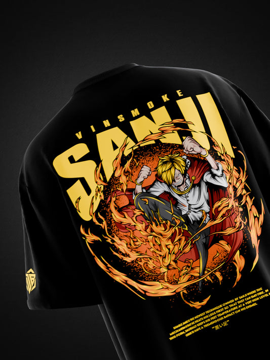 SANJI ONE PIECE OVERSIZED T-SHIRT