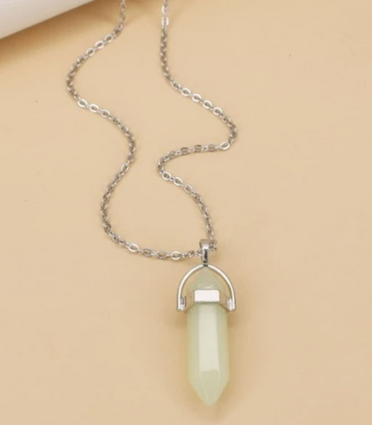 Glow In The Dark Pencil Pendant Necklace (D-20) - DropShp