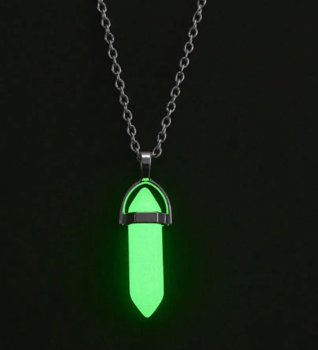 Glow In The Dark Pencil Pendant Necklace (D-20) - DropShp