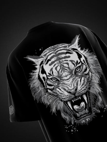 TIGER 3D PUFF OVERSIZED T-SHIRT