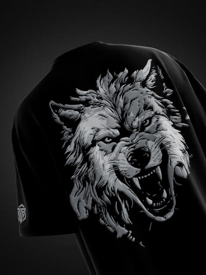 WOLF 3D PUFF OVERSIZED T-SHIRT