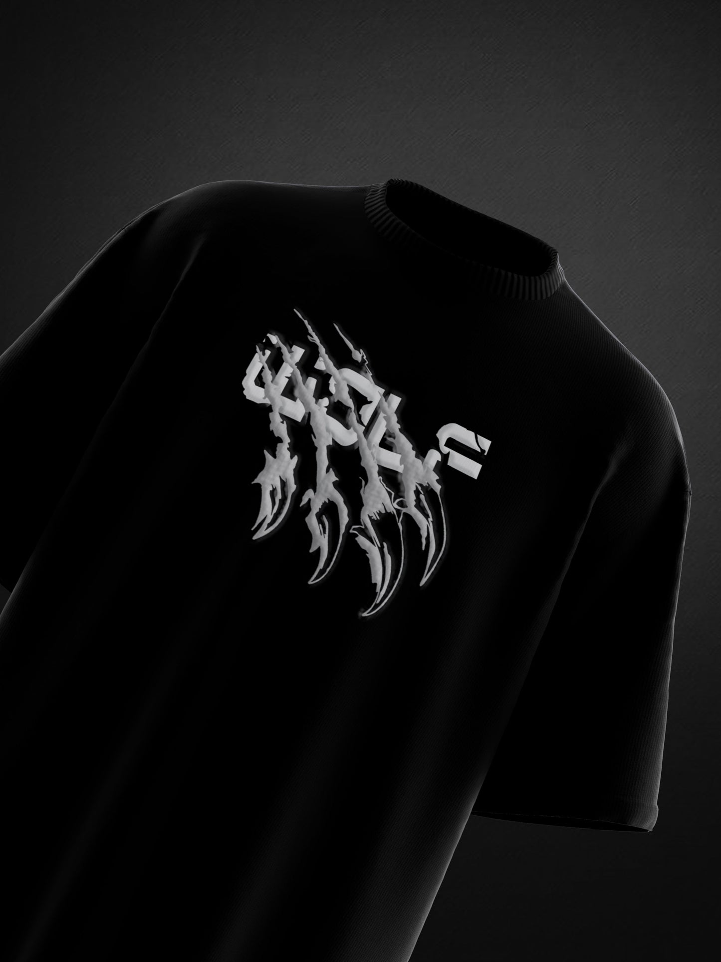 WOLF 3D PUFF OVERSIZED T-SHIRT