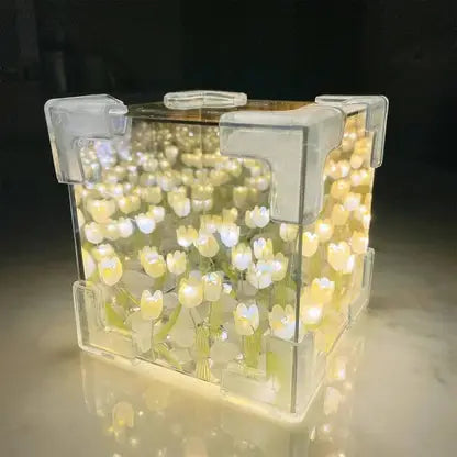 Tulip Lamp Handmade Flower Light Tulip Night Light Decorative
